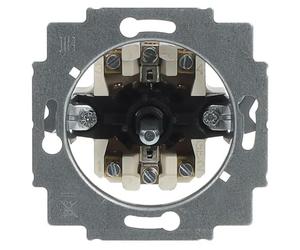 BJ UP Interruptor de persiana 2712U, con mando giratorio, 2 polos