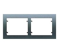 Bjc - 18002-an marco 2 elementos horizontal iris acero neptuno Ref. 6531030160