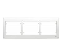 Bjc - 18003 marco 3 elementos horizontal iris blanco Ref. 6531010161