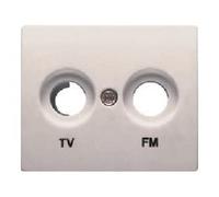 Bjc - 18330-ma tapa toma tv-fm iris-aura aluminio mercurio Ref. 6531025260
