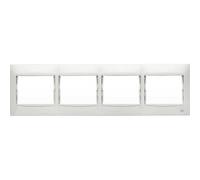Bjc - 21214 marco 4 elementos horizontal coral blanco Ref. 6530510184