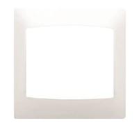 Bjc coral - Placa 1 elemento horizontal serie coral sin bastidor blanco