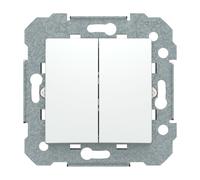BJC Interruptor Doble Viva Blanco Polar 23509
