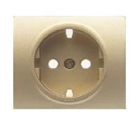Bjc iris color - Tapa base seguridad enchufe iris-aura dorado odisea
