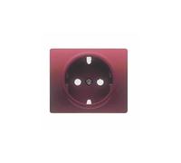 Bjc iris color - Tapa base seguridad enchufe iris-aura rojo rubi