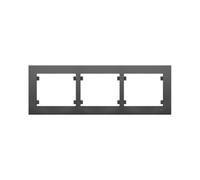 BJC Iris Plus Marco 3 Elem Horizontal Antracita 18013 AC