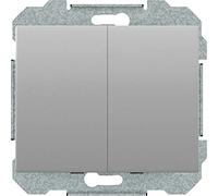 BJC Mega - Doble conmutador de 16A, Aluminio Fusion ,22810-AF