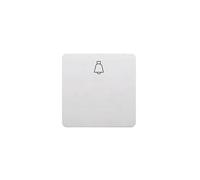 Bjc sol - Tecla pulsador timbre ancha sol-teide blanco