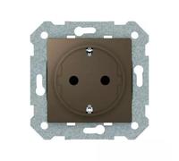 BJC Viva Enchufe Schuko 2P TT 16A Gris Lava 23524GL