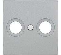 BJC Viva - Tapa frontal de TV con 2 agujeros, Plata Luna ,23330-PL