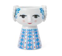 Bjørn Wiinblad Candelabro Eva 9.5 cm Azul oscuro