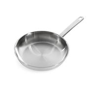 BK Bright Stainless Steel - Sartén de 20 cm con mango de acero inoxidable 18/10, apta para inducción, horno hasta 230 °C, apta para horno, apta para lavavajillas, color plateado