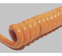 BKL Electronic 1506111 - Cable espiral H07BQ-F 1200 mm/4800 mm,3 G 2,50 mm², naranja1 pc(s)