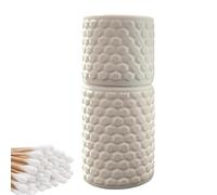 Bkljkf Contenedor Bastoncillos Algodón | Recipientes De Almacenamiento Sobremesa - Frascos Almacenaje Baño | Para Encimera Residencia Apartamento Tocador Dormitorio Habitación Hogar Y Lugar Trabajo