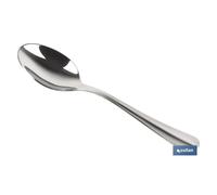 Bl 2uds cuchara de cafe inox c-18/0 modelo bolonia 1.5 mm