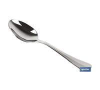 Bl 2uds cuchara de postre inox c-18/0 modelo bolonia 1.5 mm