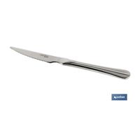 Bl 2uds cuchillo de carne inox c-18/0 modelo bolonia 10 mm