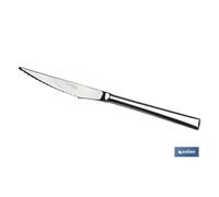 Bl 2uds cuchillo de carne inox c-18/10 modelo bari 10 mm