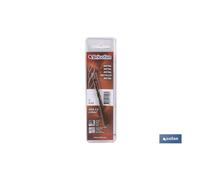 Bl 3 uds broca hssco din338 bricofan 2,5 mm