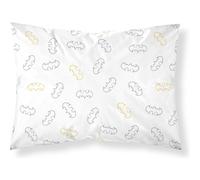 BL BELUM Funda de almohada 100% algodón Batman de 50x80 cm, funda de almohada suave 48X110