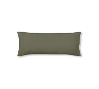 BL Belum Funda de Almohada 100% Algodón Liso Verde Militar
