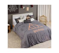 BL Belum Funda Nórdica con Botones 100% Algodón Orgánico Deathly Hallows Harry Potter
