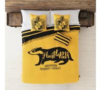 BL BELUM Manta Harry Potter, Manta Jaquard Hufflepuff Values, manta sofa Harry Potter, manta Harry Potter, manta todo tipo de usos Harrry Potter