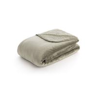 BL Belum Manta Reversible Sedalina y Sherpa Natural 150x200 Cm Army Green