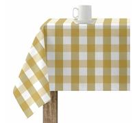 BL BELUM | Mantel Antimanchas Tacto Tela Impermeable 200x140 cm Color Mostaza | Fabricado en España