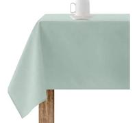 BL BELUM - Mantel Antimanchas Varios Tamaños - Mantel Tacto Extrasuave Color Menta - Mantel 100% Made in Spain Tejido 65% algodón orgánico - 35% poliéster - Mantel Modelo Rodas 2816