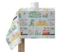 BL Belum Mantel Estampado Resinado Antimanchas para Mesas Cuadradas, Rectangulares y Ovaladas