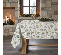 BL Belum Mantel Navidad 100x140 cm 100% algodón resinado Antimanchas (Tacto no plastificado) Modelo Merry Christmas 64