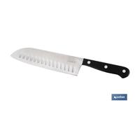 Bl. cuchillo santoku mod saffron 17.5cm