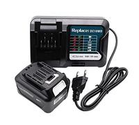 BL1041B 4,0Ah Batería para Makita Akku 12V BL1016 BL1015 BL1021B, con Cargador DC10WD DC10SB DC10WC 10,8V/12V, Compatible con Makita HP331DSAP1 HP332D MP100DZ CG100D JR103DZ DF333DZ TD110D HR140DZ