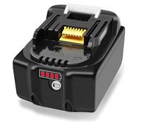 BL1860B 18V 6,0Ah 6000mAh BL1850B - Batería de herramientas compatible con Makita 18 V batería 6 Ah para Makita DDF482Z DDF484Z DDF485Z DDF487Z DDF489Z, batería motosierra DUC353 DUC254Z