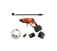 BLACK+DECKER - 18V AKU limpiadora a presión 24 bar, 1x batería 2,0 Ah Li-Ion, cargador BCPC18D1-QW