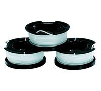 Black & Decker Bobinas de repuesto A6485-XJ - Pack 3, nylon transparente 10 m, Ø1,6 mm