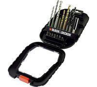 BLACK+DECKER A7186 Kit de 16 brocas y puntas para taladrar y atornillar