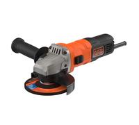 BLACK+DECKER Amoladora angular compacta con cable de 15mm 710W, BEG010-QS,