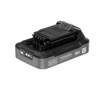 Black & Decker Batería de iones de litio 18V POWERCONNECT 2.5Ah BDL2518S-XJ con indicador LED