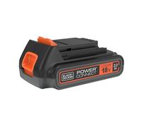 Black & Decker Batería de litio 18 V 2,0 Ah BL2018-XJ – Tipo carril, ligera y compacta