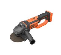 BLACK+DECKER BCG720N-XJ - Amoladora angular de 18V Litio, incluye disco de 125mm, No incluye batería/cargador+STANLEY STA32055-QZ - Disco para desbaste en metal ø 125 mm