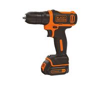 BLACK+DECKER BDCD12 Taladro atornillador a batería 10.8 V litio 26Nm (incluye batería litio 10.8 V 1.5 Ah)