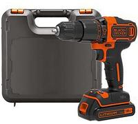 Black & decker bdchd18k-qw taladro 1400 rpm negro, naranja