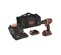 Black&Decker BDCHD18S32 - Taladro de percusión eléctrico inalámbrico (18 voltios/1,5 amperios)