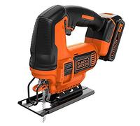 Black + Decker BDCJS18E1-QW Sierras de calar 18 V-2.5 AH 1 batería 1 hoja para madera