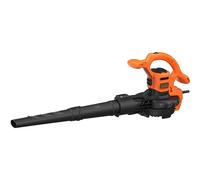 BLACK+DECKER BEBLV260 Soplador Aspirador y Triturador de Hojas 2.600W Velocidad de Soplado de 315 Km H