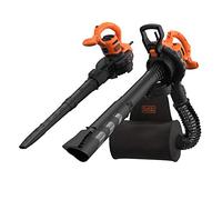 Black & Decker Aspirador eléctrico de jardín BEBLV290-QS 3en1 2900 W