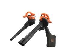 Black & Decker - Soplador aspirador triturador de hojas BEBLV260 3 en 1 2600W 315 km/h