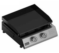 Black & decker bxop4900e parrilla mesa gas negro, acero inoxidable 490